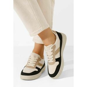 Sneakers dama Poka V2 bej imagine