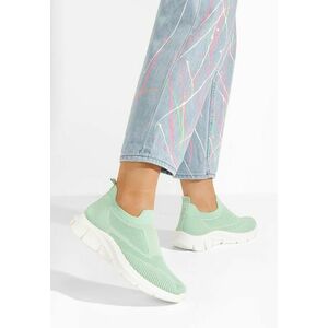 Tenisi Slip-On Milsena turcoaz imagine