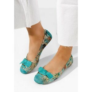 Balerini dama Doriya V4 turcoaz imagine