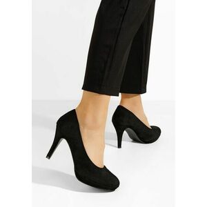 Pantofi cu toc Shalisa V3 negri imagine