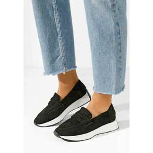 Mocasini dama Virilia negri imagine