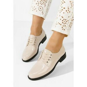 Pantofi derby piele Camiria bej imagine