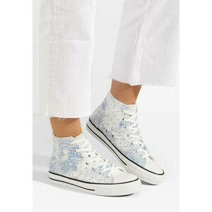 Tenisi dama Pinacia V2 denim imagine