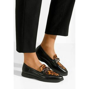 Mocasini dama Eroche leopard imagine