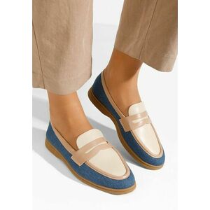 Mocasini dama Sedona denim imagine