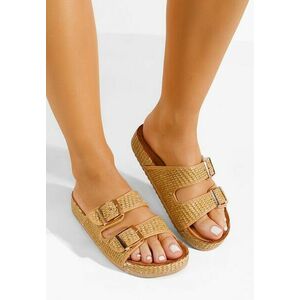 Papuci dama Caellia kaki imagine