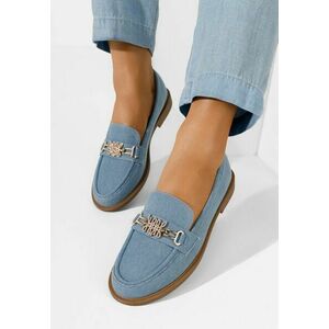 Mocasini dama Almatea denim imagine