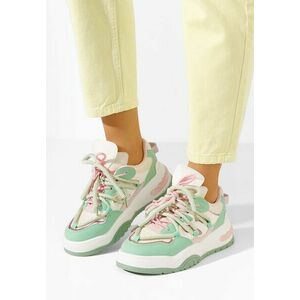 Sneakers dama Caesia turcoaz imagine