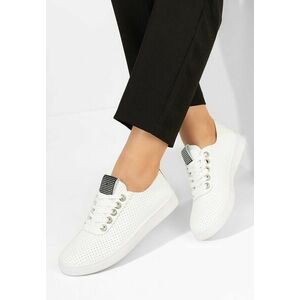 Pantofi casual dama Capricia V6 albi imagine