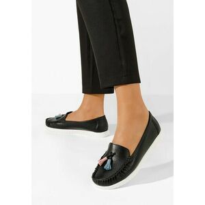 Mocasini dama Sonja negri imagine