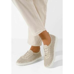 Pantofi casual dama Tonelia bej imagine
