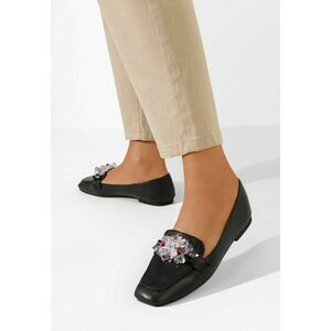 Mocasini dama eleganti Anicuta negri imagine