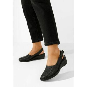 Pantofi casual damă Georgia V3 negri imagine