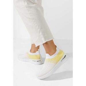 Tenisi Slip-On Alitea galbeni imagine