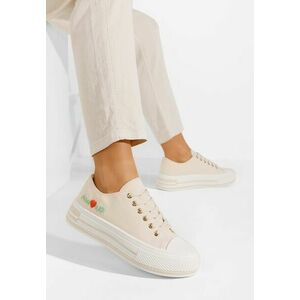 Tenisi dama Amour bej imagine