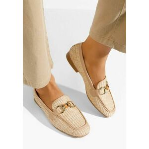 Mocasini dama Estova bej imagine