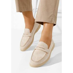 Mocasini dama Maceira V2 bej imagine