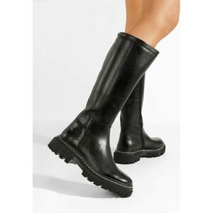Cizme dama piele Manisse negre imagine
