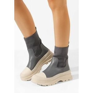 Sneakers tip soseta Avalini bleu imagine