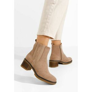 Ghete cu toc Zhiva bej imagine