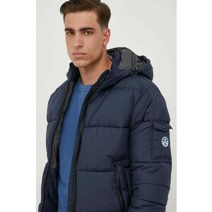 North Sails geaca barbati, culoarea albastru marin, de iarna imagine