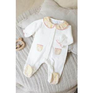 Tartine et Chocolat costum bebe culoarea bej imagine