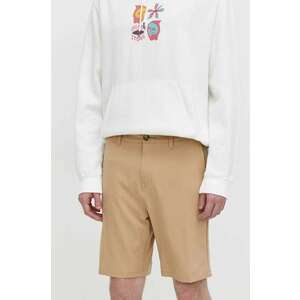 Quiksilver pantaloni scurti barbati, culoarea bej imagine