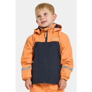 Didriksons geaca copii ENSO KIDS JACKET 5 culoarea portocaliu imagine