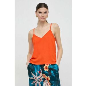 Morgan top culoarea portocaliu, neted imagine