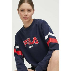 Fila bluza femei, culoarea albastru marin, cu imprimeu imagine