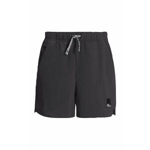 Jack Wolfskin pantaloni scurti copii TEEN SHORTS B culoarea negru imagine