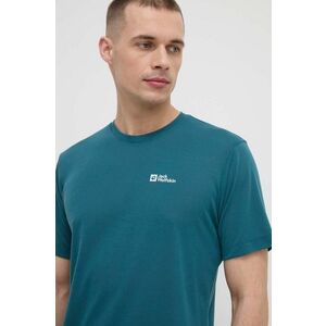 Jack Wolfskin tricou sport Vonnan culoarea verde, uni 1809951 imagine