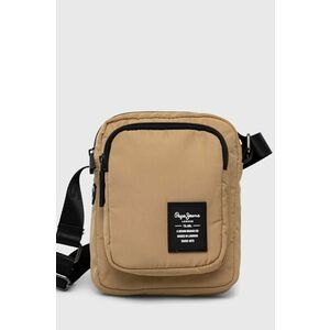Pepe Jeans borseta culoarea bej imagine
