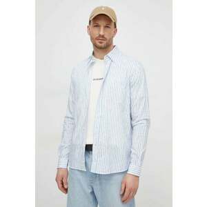 Sisley camasa barbati, cu guler clasic, regular imagine