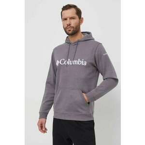 Columbia bluză CSC Basic Logo bărbați, culoarea roșu, cu glugă, cu imprimeu 1681664 imagine