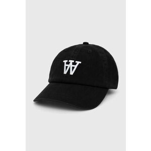 Wood Wood șapcă de baseball din bumbac Eli Embroidery culoarea negru, cu imprimeu, 10000805.7083 imagine