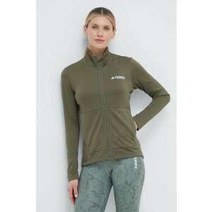 adidas TERREX hanorac Multi culoarea verde, uni IQ3746 imagine