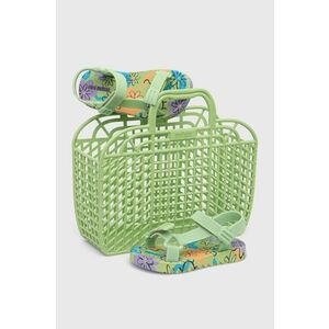 Melissa sandale copii PLAYTIME BB culoarea verde imagine