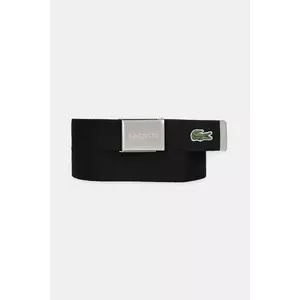 Lacoste curea culoarea negru, RC2012 imagine
