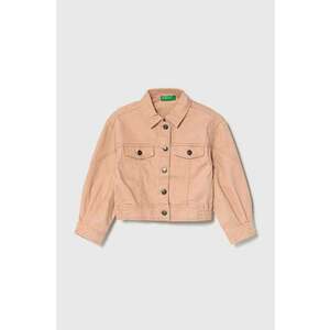 United Colors of Benetton geaca copii culoarea roz imagine
