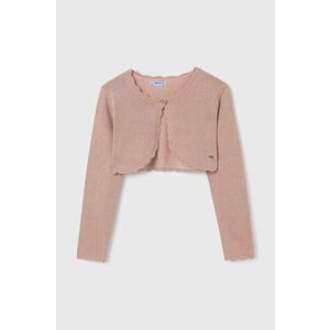 Mayoral cardigan copii culoarea roz, light imagine