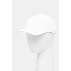 Lacoste sapca culoarea alb, neted, RK2662 imagine