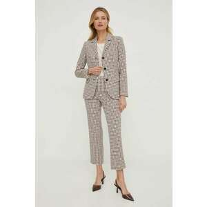 Sisley pantaloni femei, drept, medium waist imagine