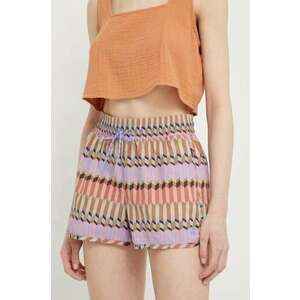 Billabong pantaloni scurti BILLABONG X ADVENTURE DIVISION femei, modelator, high waist imagine