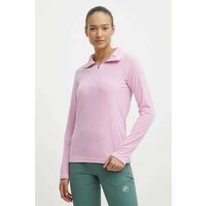 Columbia hanorac Glacial IV culoarea roz, neted, 1802201 imagine