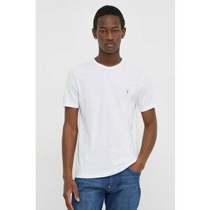 AllSaints tricou din bumbac BRACE SS CREW 3-pack culoarea turcoaz, uni, MD130M imagine