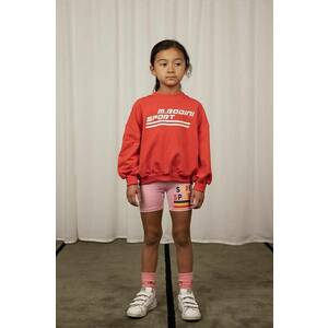 Mini Rodini pantaloni scurti copii culoarea roz, cu imprimeu imagine