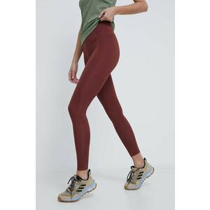 Columbia leggins sport Boundless Trek femei, culoarea bordo, neted, 2033514 imagine