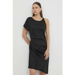 2NDDAY rochie culoarea negru, mini, dreaptă imagine