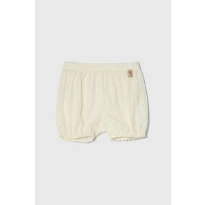 Jamiks pantaloni scurți din bumbac pentru copii culoarea bej imagine
